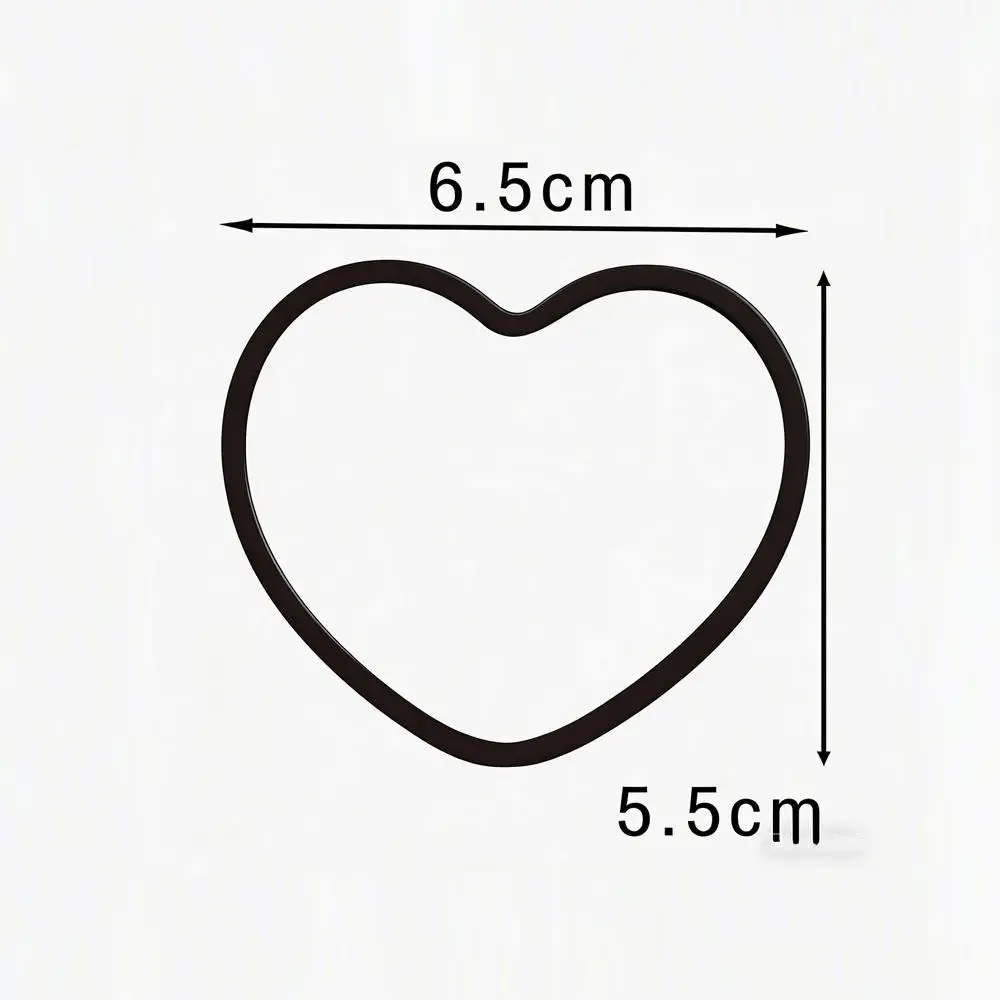 Miroir de maquillage de poche compact, miroir de maquillage à une face en forme de cœur, miroir cosmétique haute définition, miroir de courtoisie portable