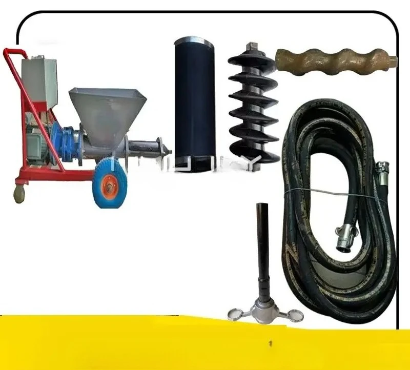 

2025 High Pressure Cement Grouter 380V/220V Type Cement Injector Paint Mortar Putty Concrete Grouting Equipment