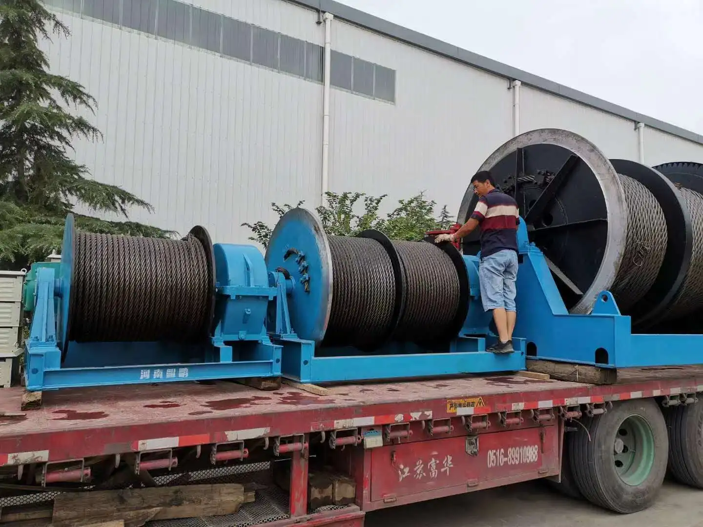 Elektrokabel-Zugwinde, Bootsankerwinde, 50–75 Tonnen