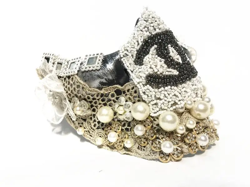 ハロウィンパンクリベットマスクハーフフェイスフィールド男性ハンサムキャットウォークライブダンス面白いアクセサリーアニメマスクステージガラハロウィン