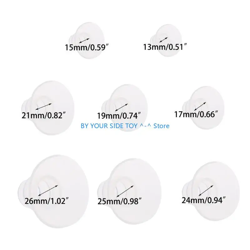 Bagian & Aksesoris Pompa ASI Sisipan Flange Pompa ASI untuk Puting Kecil U6XE