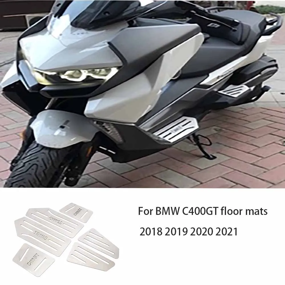 

Motorcycle Footrest Foot Rest Pad Mat For BMW C400GT C 400 GT c400gt Footboard Foot Rest Pads Accessories 2018 2019 2020 2021