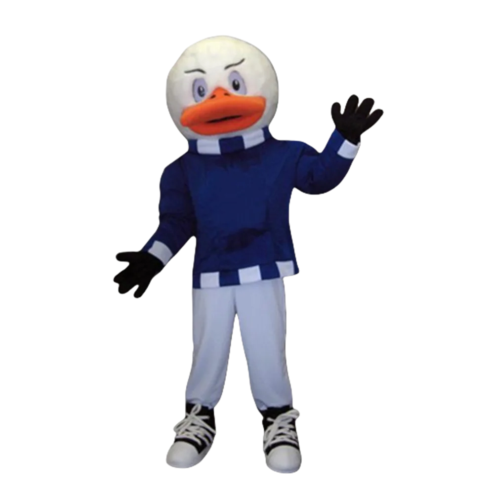 Hot Sale Cool Goose Mascot Costume Adult Size Poultry Fowl Cartoon Character Mascotte Mascota Fancy Dress Suit Kit Fit SW1127