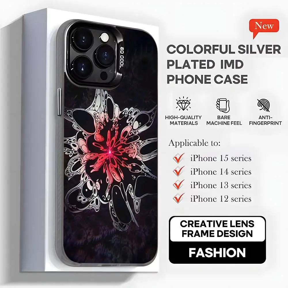 حافظة هاتف هزلية من The Summer Hikaru D-Died لهاتف iPhone17,16,15,14,13,12,11, Mini, Pro,MAX, plus, غطاء أسود غير لامع مقاوم للصدمات