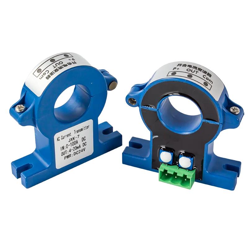 500A Current Transducer DC 24V 25mm 1200A 20mm Quick Response DC/AC Current Sensor 4-20MA to 0-10V to RS485 Current Transmitter