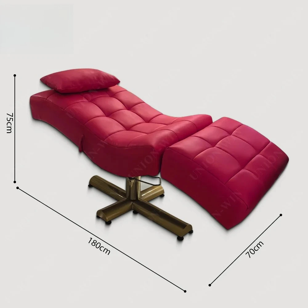 Union Win Memory Foam Backrest Mattress Eyelash Extension Set Facial Massage for Salon Curve  Cover Lash Bed