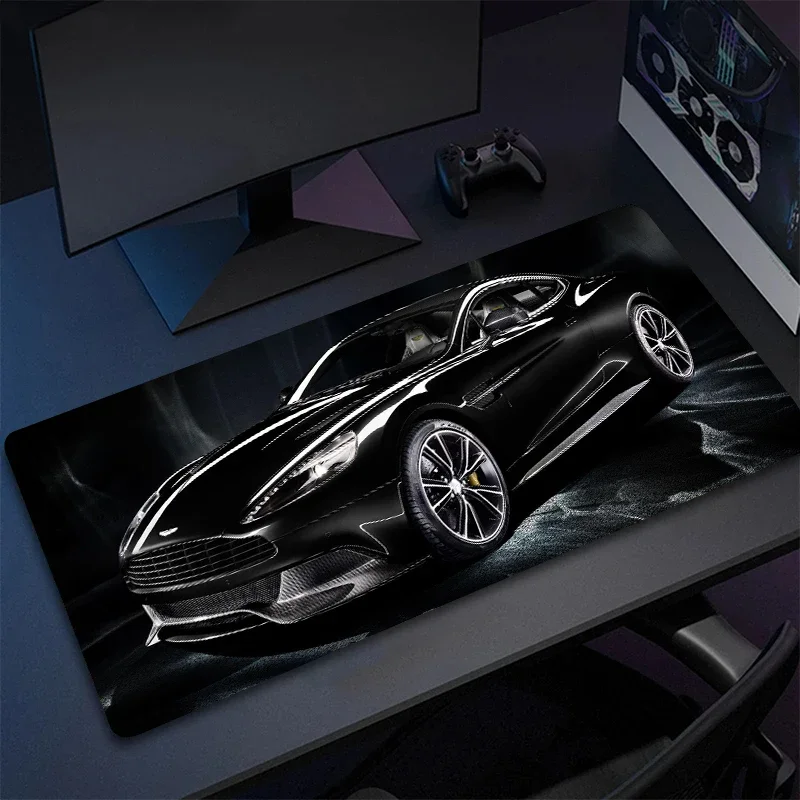 Aston Martin Mousepad 900x400 Diy alas komputer game alas Mouse Mobil Aksesori Meja Gamer Teclado Kawaii alas meja kantor