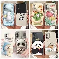For OPPO A74 A94 4G Case Cute Cartoon Funda Soft Silicone Anti Scratch Coque For OPPO F19 F19s A 74 A 94 A95 4G Phone Bags