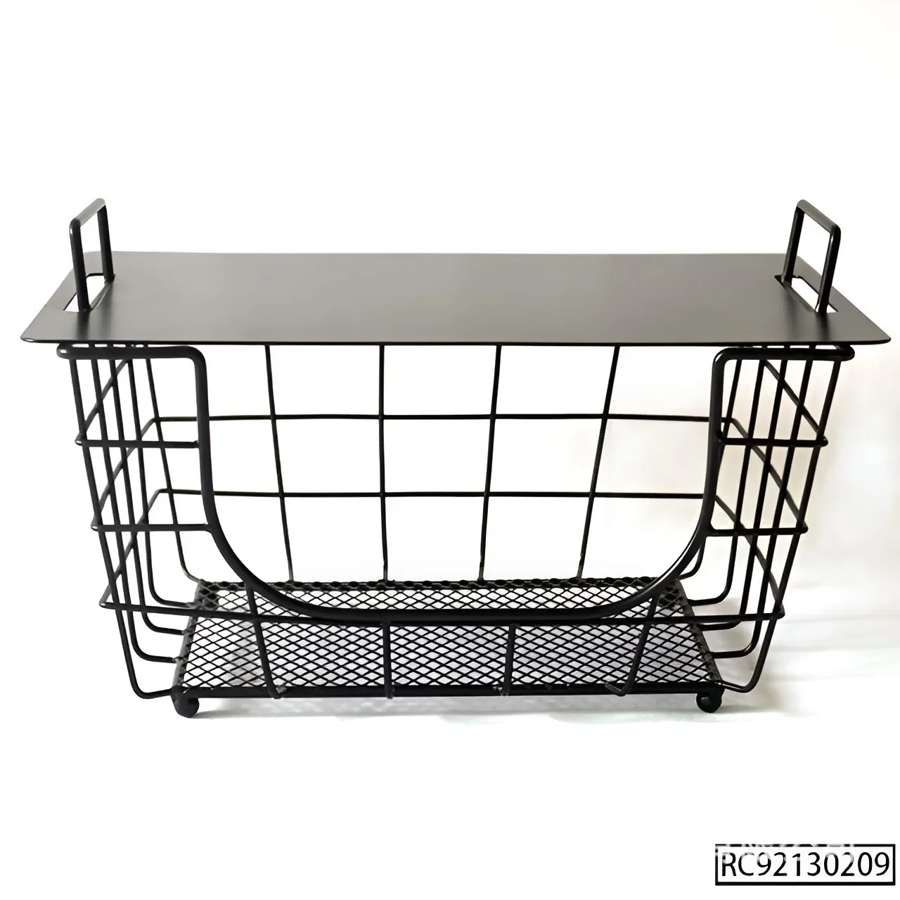 

Nordic with iron plate wrought iron fruit basket living room home kitchen storage basket iron line vegetable fruit basket