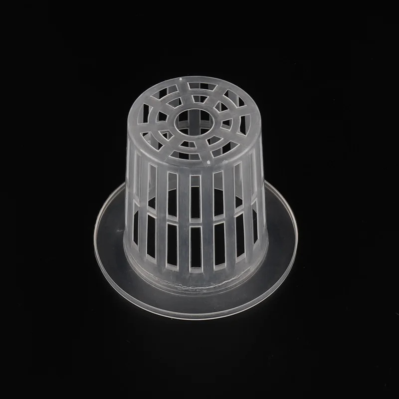 50 Pcs 48mm Net Cup Aquaponics Hydroponics Net Pot Mesh Basket Planting Cup Hydroponic NFT Soiless Grow Accessories