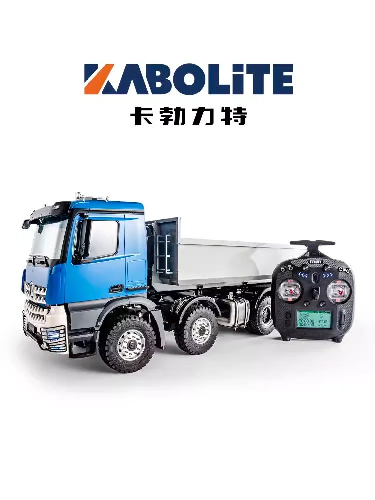 In Stock RC K3366 K3365 1/14 8×8 Hydraulic Truck Model with Sound and Light Group Variable Speed 8×8 All-wheel Drive