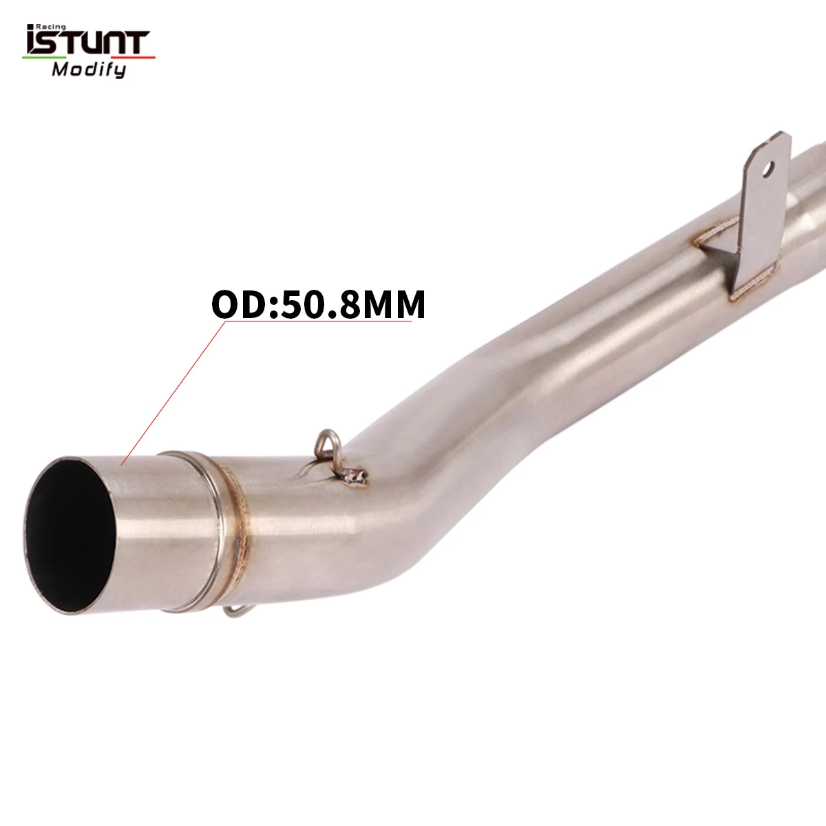 Slip On For Honda CBR500R CB500X CB500F CBR400R CB400X CB400F CB400 Motorcycle Exhaust Escape Stainless Steel Front Link Pipe