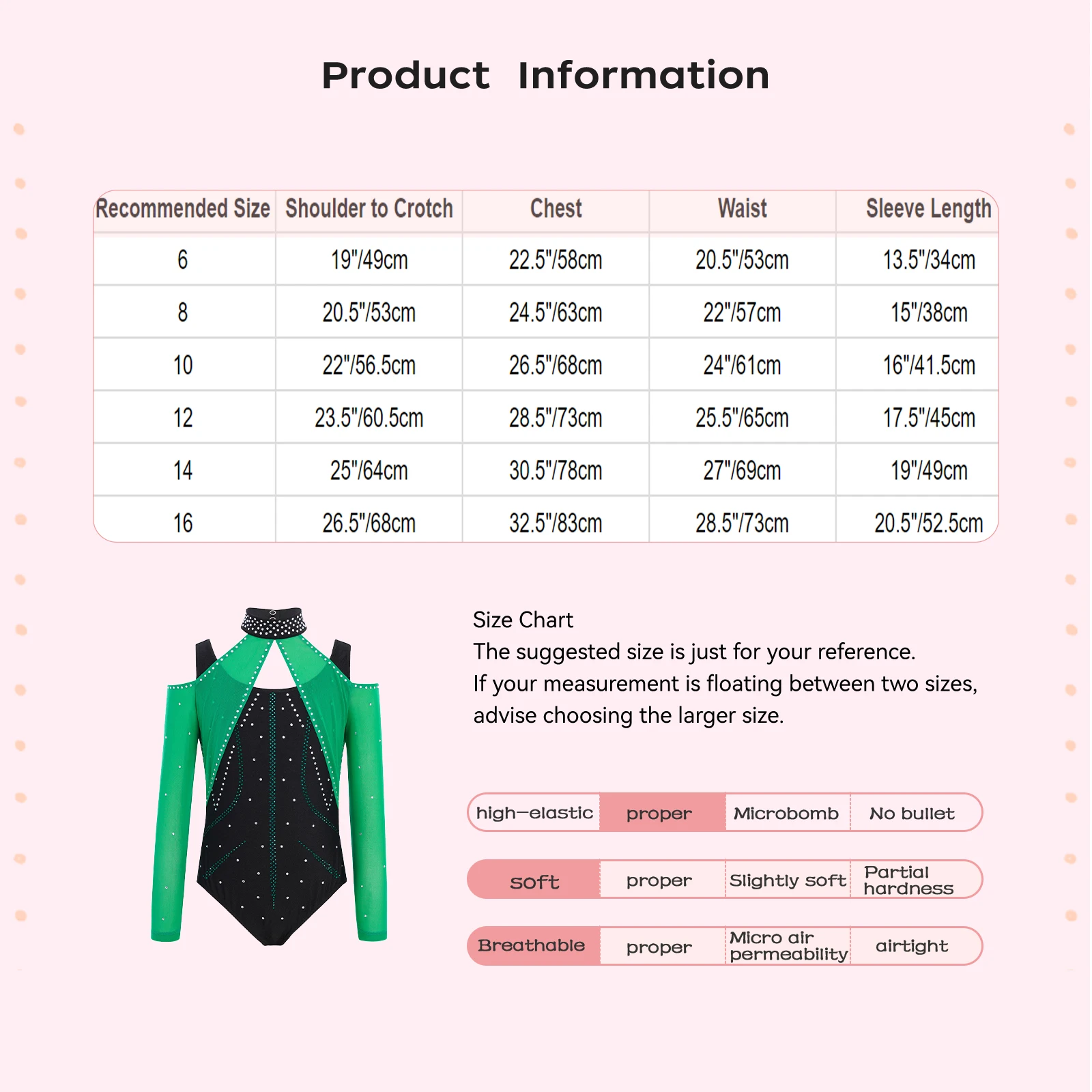 Kid Girls Cutout Mesh Patchwork Figure Skating Ballet Latin Dance Performance Costume Shiny Rhinestones Dress Clothes Dancewear - view 6