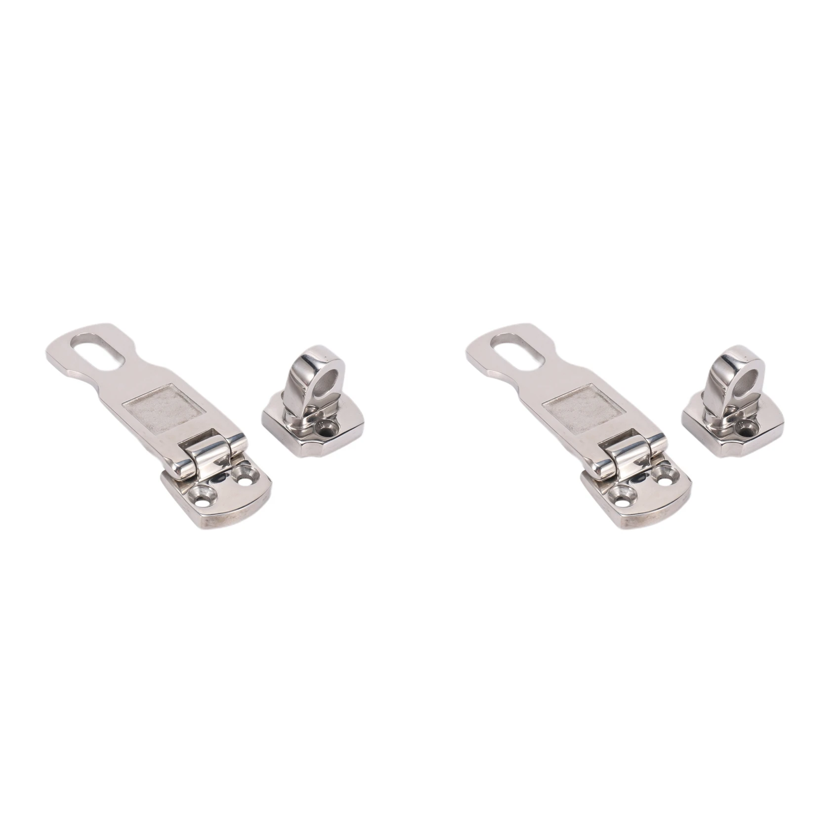2X 316 Stainless Steel Marine Buckle 75 X 25 360 Degree Rotating Buckle RV Yacht Cabin Door Special Boat Anchor Seat-B51B