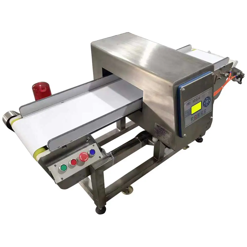 Food Industry Metal Detector Conveyor Food Safety Testing Equipment Food Production Line Metal Detector Durable Machine