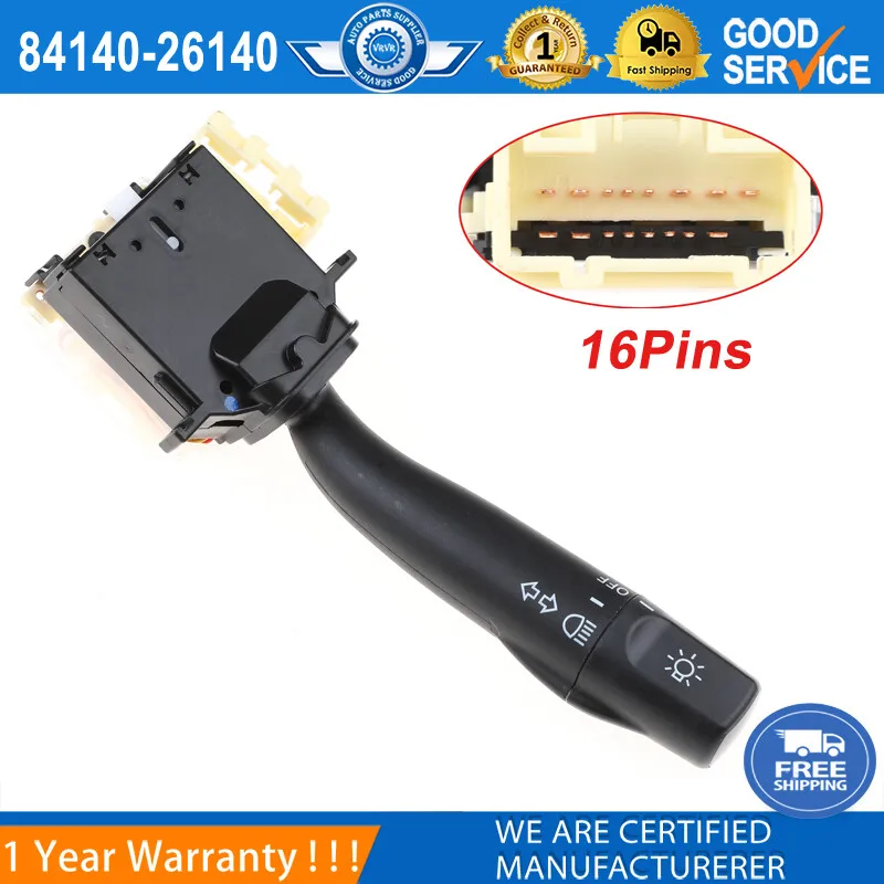 

Переключатель указателя поворота фар 84140–26140 для Toyota Camry для 4Runner для SIENNA RAV4-