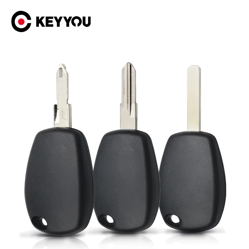 KEYYOU Car Key Shell Case For Renault Megane Modus Espace Laguna Duster Logan DACIA Sandero Fluence Clio Kango For NISSAN ALMERA