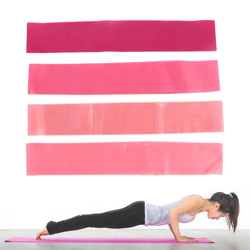 Pilates Resistance Bands Pilates Indoor Training Equipment Yoga Resistance Bands Yoga Stretch Rope Elastic Fitness Bands