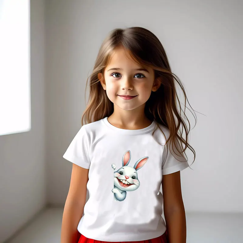 25CM/15cm Hide and seek animals  Heat Transfer Stickers DTF Iron On Transfer Patches For Children's adult Clothes Deca