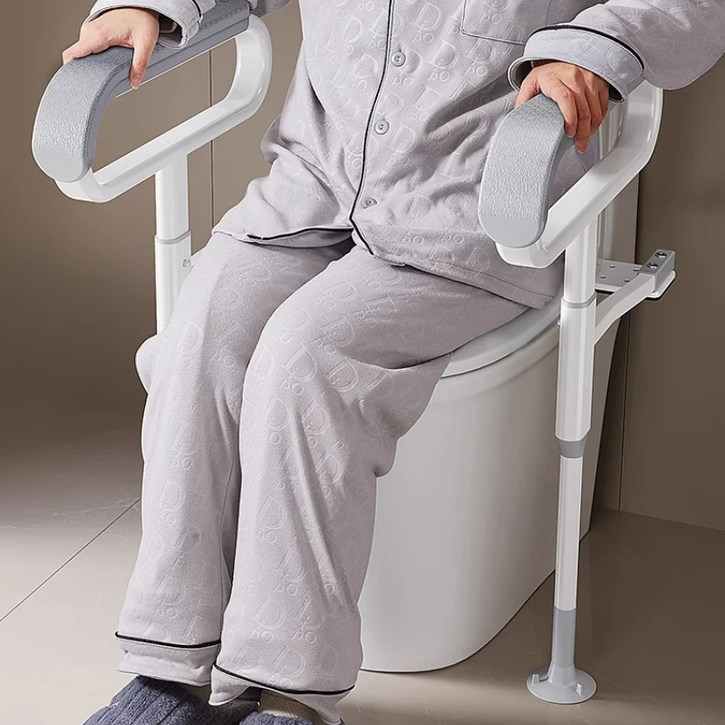 

Защитный забор для ванной комнаты для пожилых людей, вспомогательное оборудование для унитаза для беременных, подлокотник, вспомогательное ограждение для унитаза