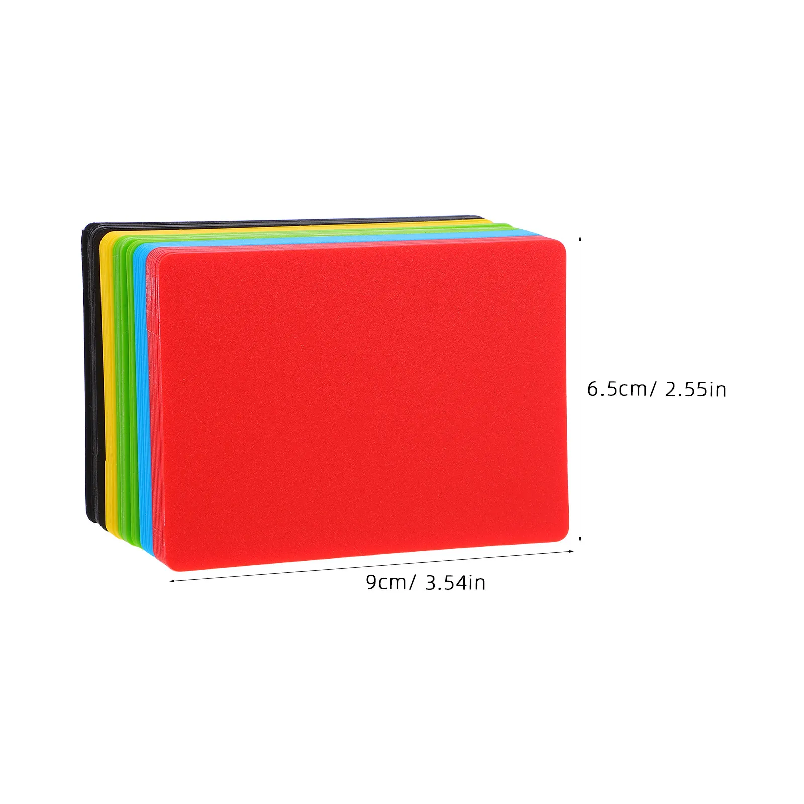 Blank Key Tags Decorative Colorful Matte Label Cards Office School Supplies Organizing Stationery 72Pcs view 3