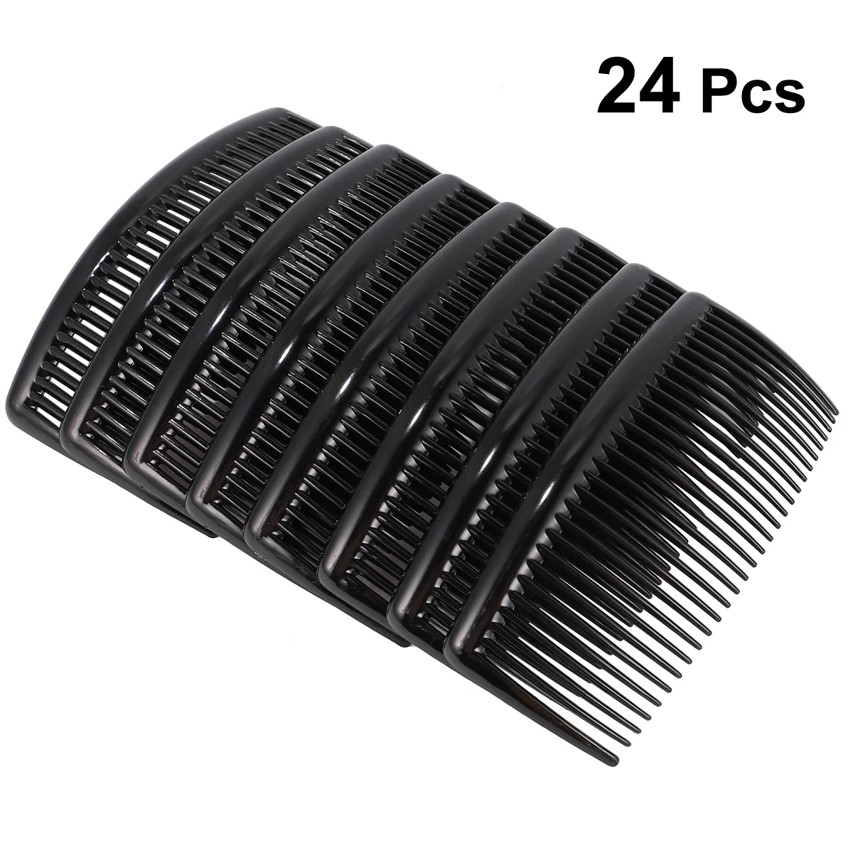 

24 pcs Plastic Comb 27 Teeth Detangling Hair Styling Combs For Women Portable Travel Hairdressing Comb Versatile Smooth