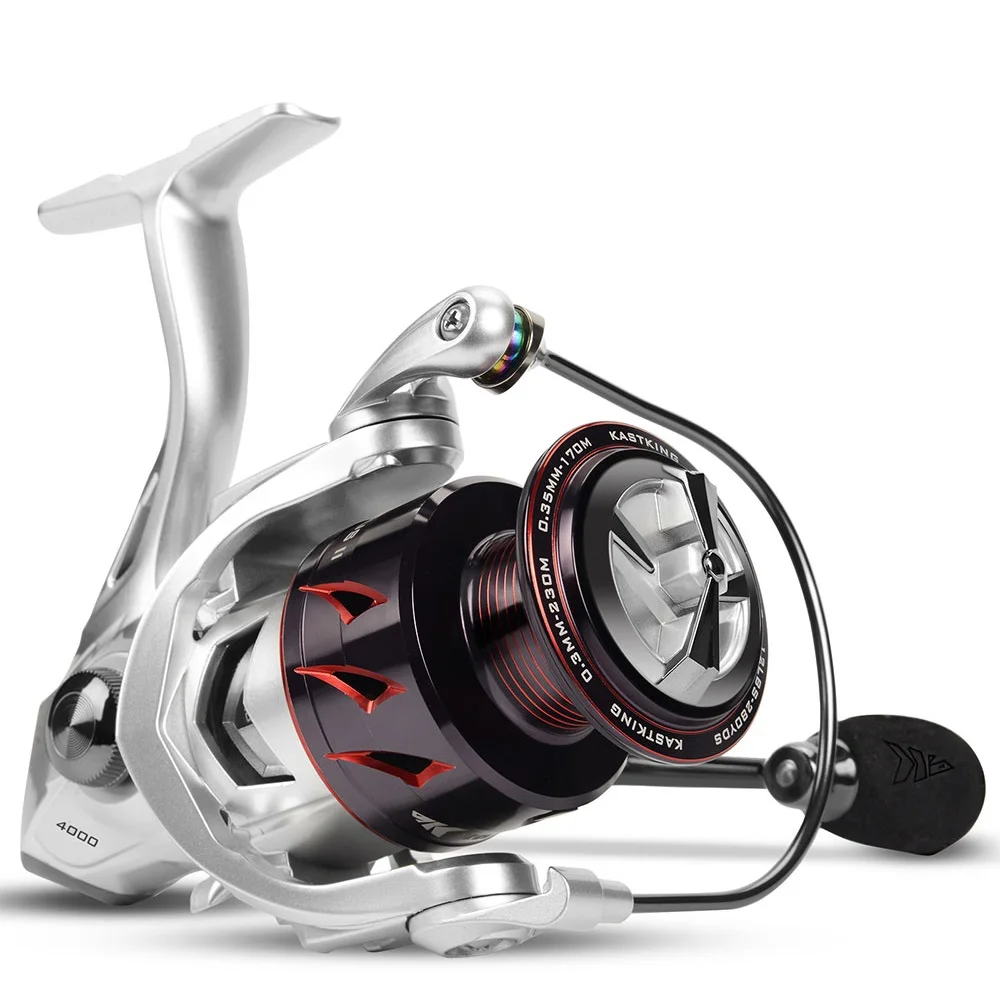 Spartacus II Fishing Reel Carbon Fiber Drag Washer Aluminum Spool 10kg  Drag 7+1 Ball Bearings for Saltwater