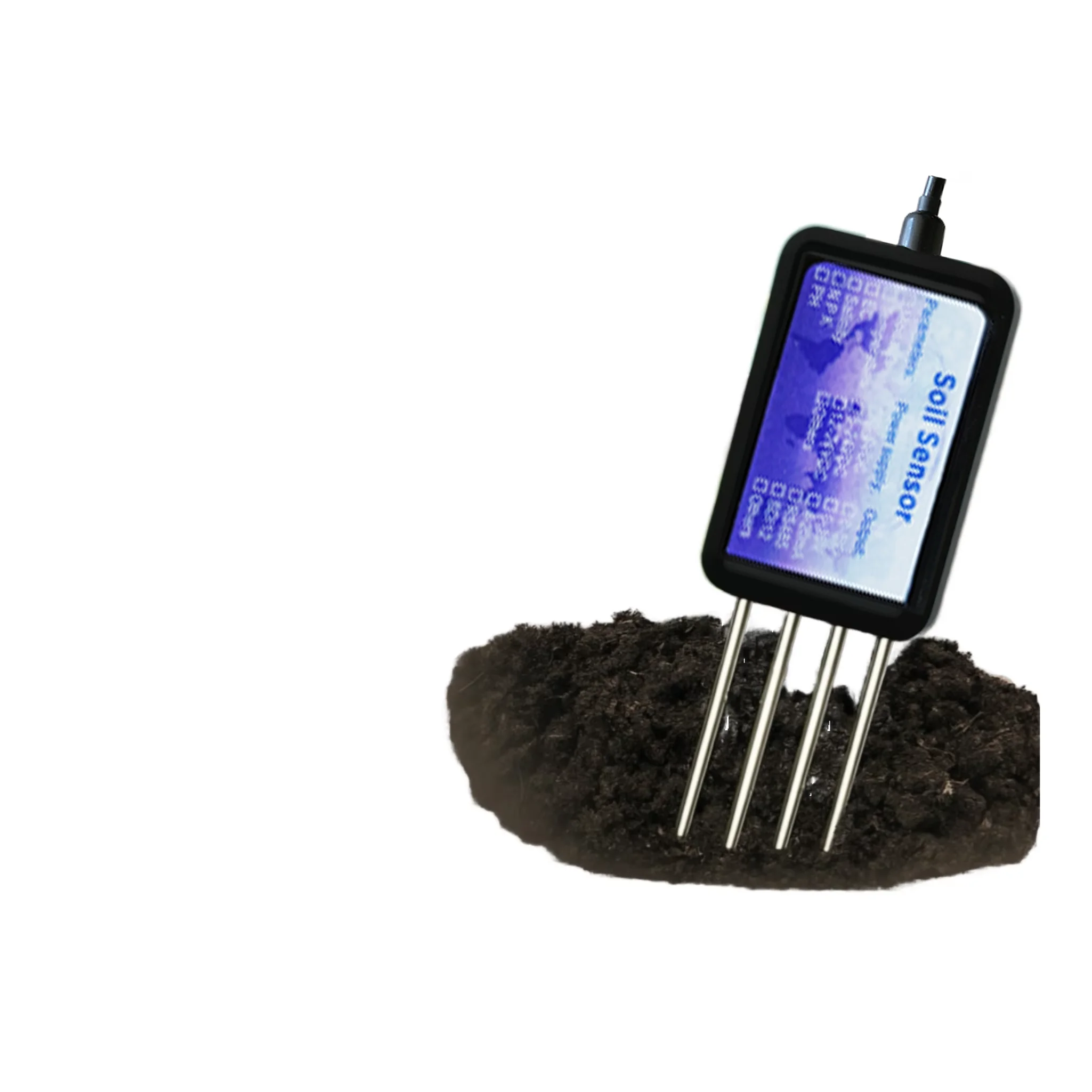 Internet of Things RS485 Agricultural Soil Moisture Meter NPK Sensor Analyzer Smart Device Tester Stainless Steel Probe