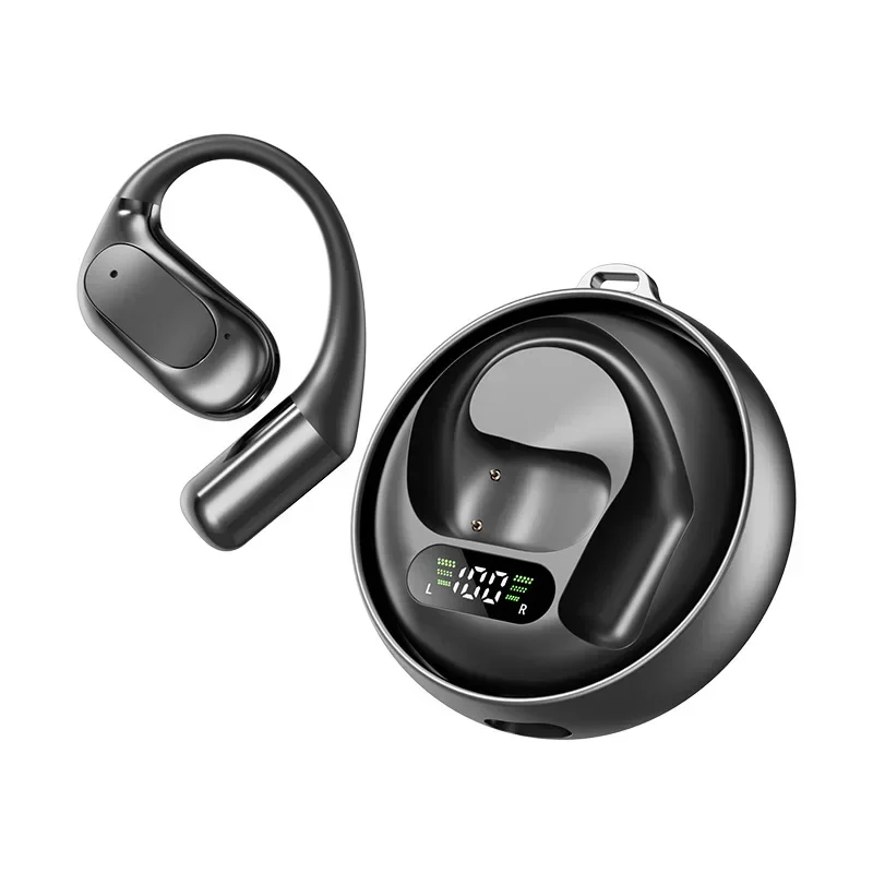 

Rotating Hot Wheel ear-hanging Bluetooth headset wireless private mode noise reduction Huaqiangbei sports running