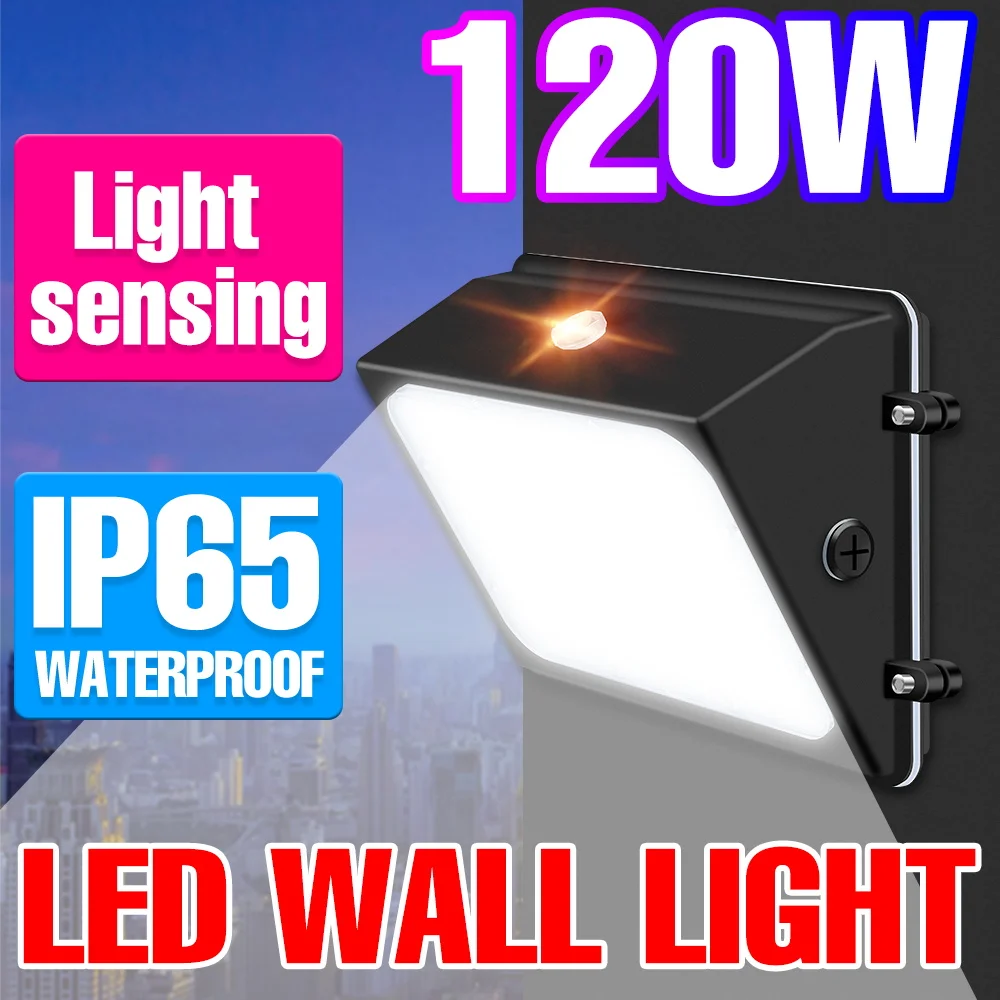 

220V Outdoor LED Wall Light IP65 Waterproof Spotlight 110V Garden Led Bulb Interior Wall Sconce Lamp Balcony Landscape Lighting