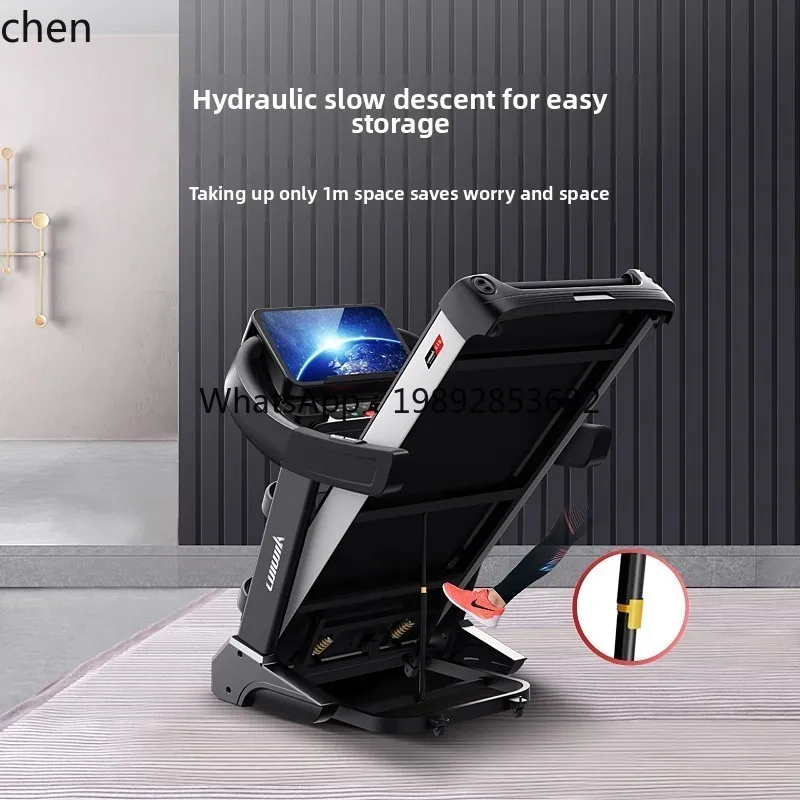 BB  Treadmill Commercial Foldable Silent Sports Home Treadmill Adult Office