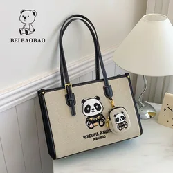 2024 Summer New Casual Style Shoulder Bag Korean Edition Ins Style Fashion Versatile Large Tote Women's Bag Bolso de mujer