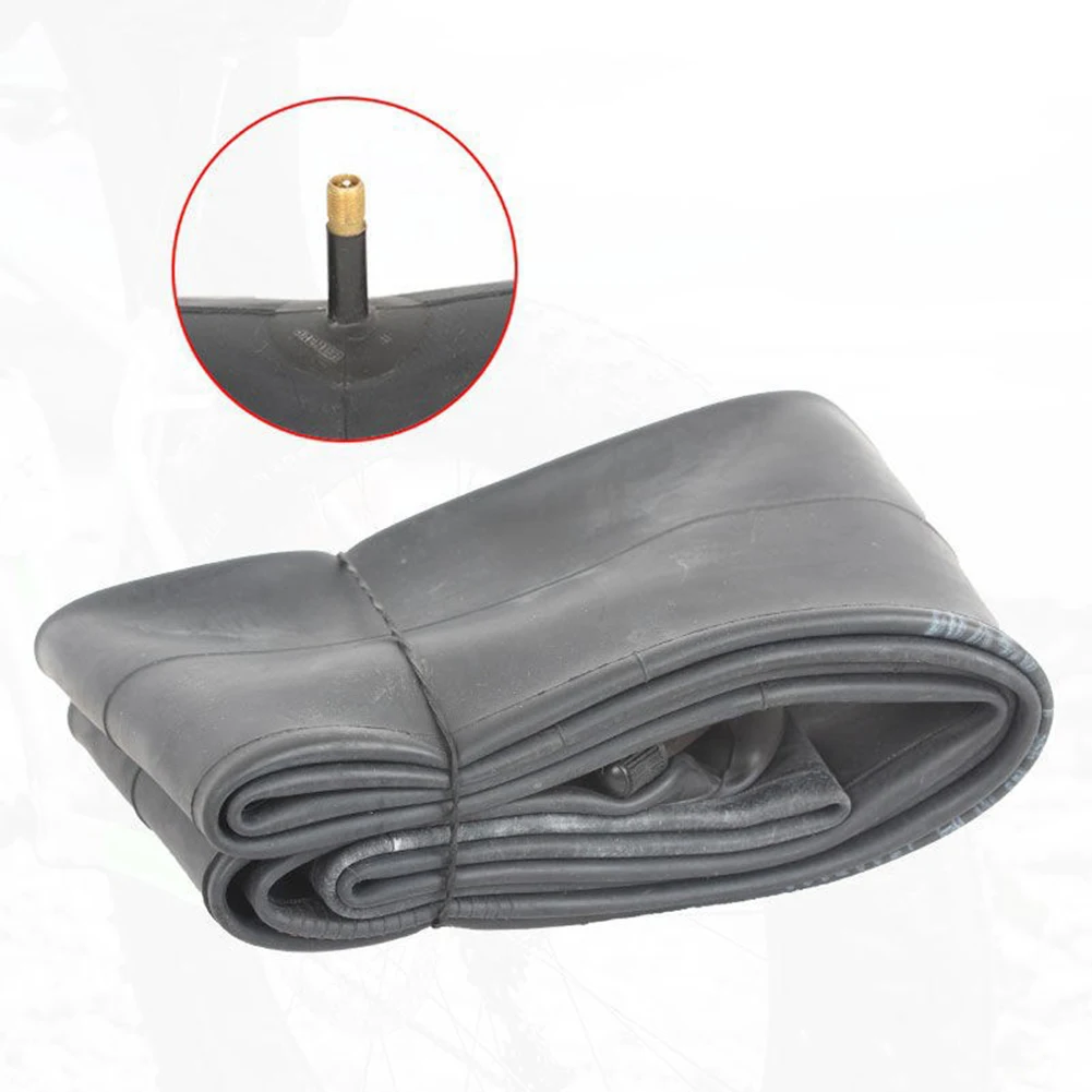 20 Inch Bicycle Inner Tubes High Air Tightness Heat Resistance Ultra Wide Butyl Rubber Tire Tube