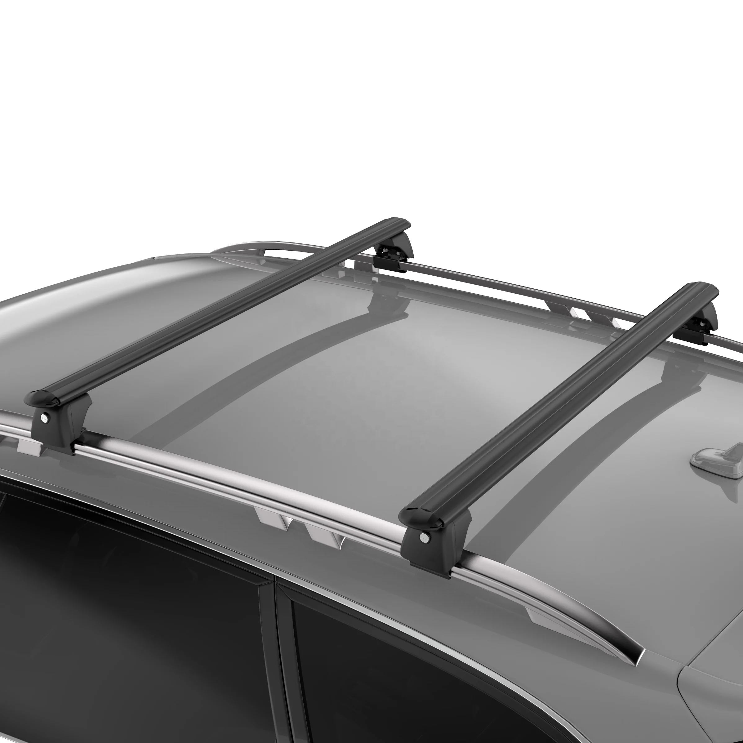 

Roahtrip Universal Pickup Truck Aluminium Alloy Cross Bar Car Roof Racks with Locking System 115cm 75kg Capacitycustom