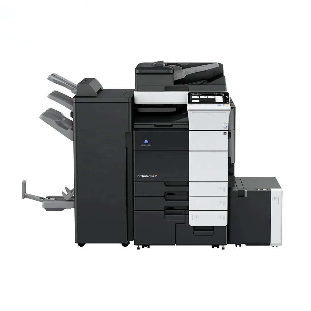 Second-hand Photocopier Machines Bizhub C759 Used Printers For Konica Minolta Copiers