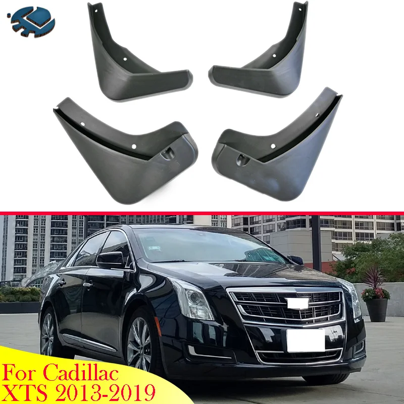 

For Cadillac XTS 2013-2019 Car Accessories Mud Flaps Splash Guards Fender Mudguard Kit Mud Flap Splash Guards Mudguard