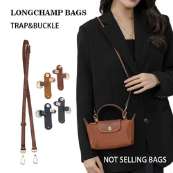 Genuine Leather Bag Strap For Longchamp Mini Bag Shoulder Strap Microfiber Modification Without Punching Crossbody Bag Strap