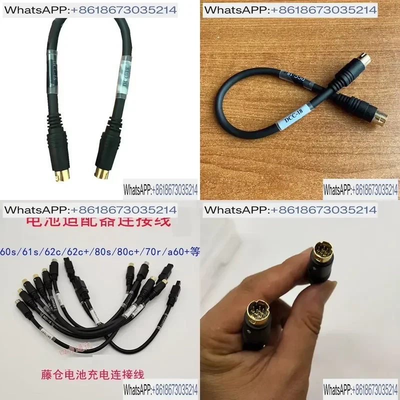 1pcs FSM60S 61S 62C 80S Fiber Optic Fusion Splicer Charging Cable Connecting Cord DCC18 14 Replacement Accessory