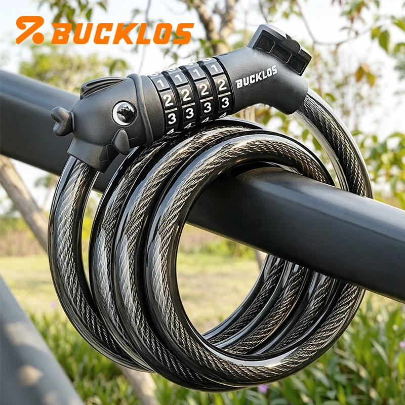 bucklos-4-桁自転車パスワードロック盗難防止自転車ケーブルロック-12-メートルスチールケーブル-mtb-e-バイクロック用自転車アクセサリー