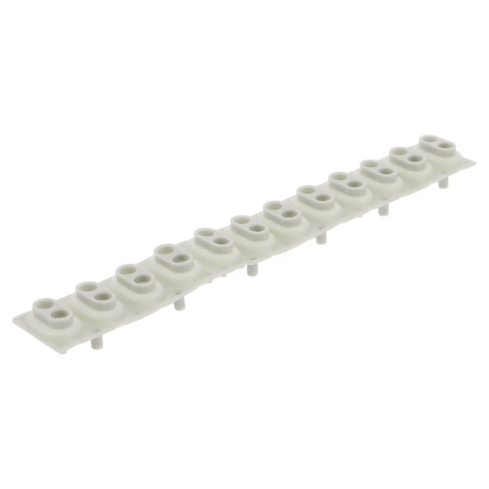 Electronic Organ Key Mat Replacement Conductive Adhesive Strips Piano Silicone Contact Pad Repair Keyboard