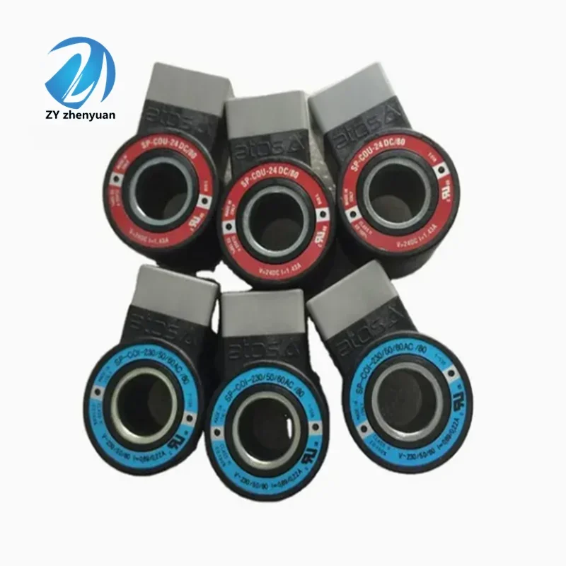 

2026 Original Solenoid Valve Coil Sp-Cou-24DC/80 Sp-Coi-230/50/60/80 for Crane, 18mm Hole, 40mm Length