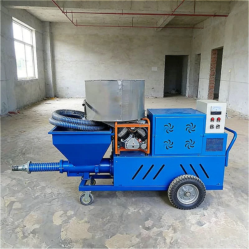 

High Performance Cement Mortar Spraying Machine for Construction Projects for Wall Rendering Renovation Work Customized Sale