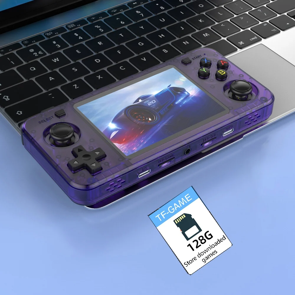 R36H ARKOS Retro Handheld Game Console Draagbare 64G 128G Pocket Video Player 3.5 Inch IPS Scherm R36S landschap Kid Gift