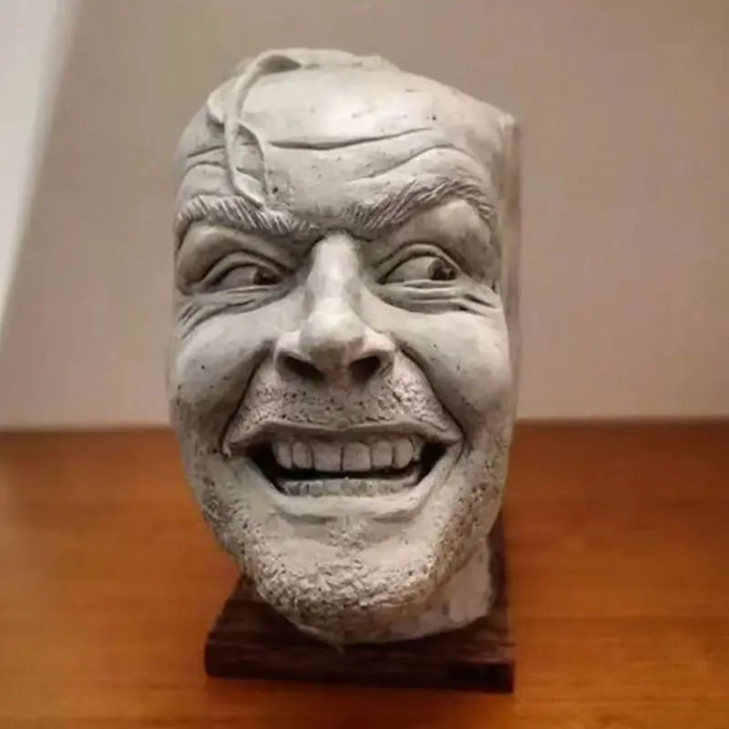Decorative Bookends Sculpture Of The Shining Library Whimsy Resin Desktop Ornament Statue Book Shelf Home Decoration