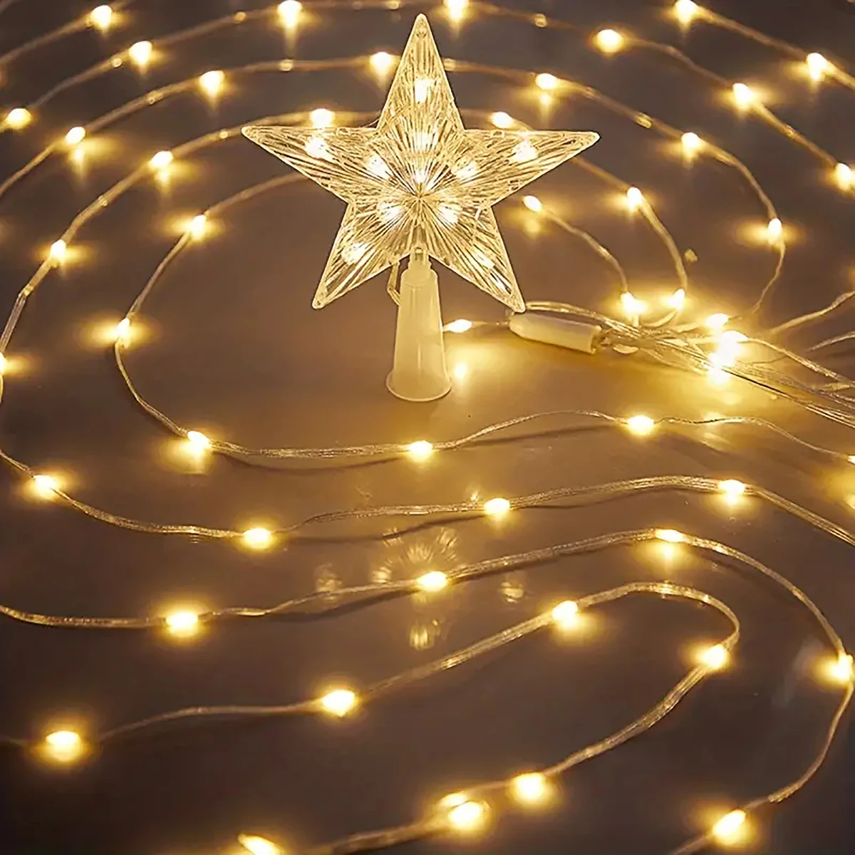 LED-Lichterkette für den Außenbereich, 2/3 m, USB, wasserdicht, mit 8 Beleuchtungsmodi für Garten, Weihnachtsbaum, Party-Dekoration – Detail 9