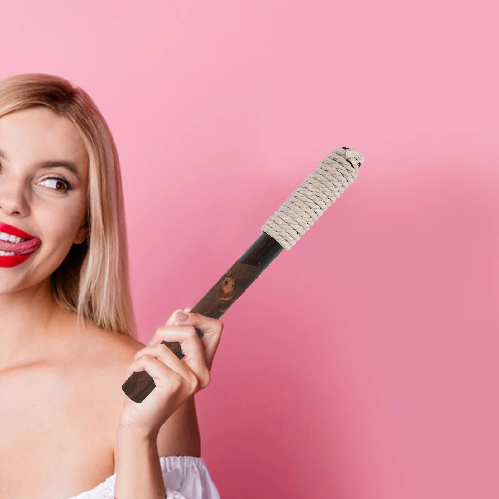 

Performance Fire Eating Torch for Circus Theater Dance Act Sichuan Opera Face Changing Spitting Flame Breathing Prop