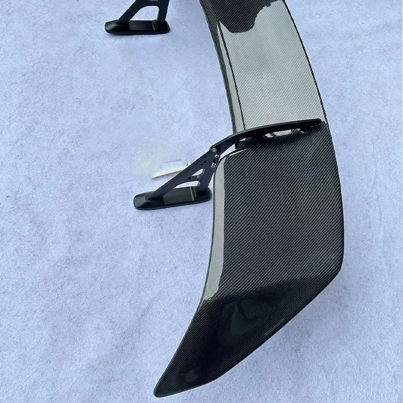 Exzellent Quality STI Style Real Carbon Fiber High Foot Rear Wing Fixed Spoiler Fits 350ZTop 5
