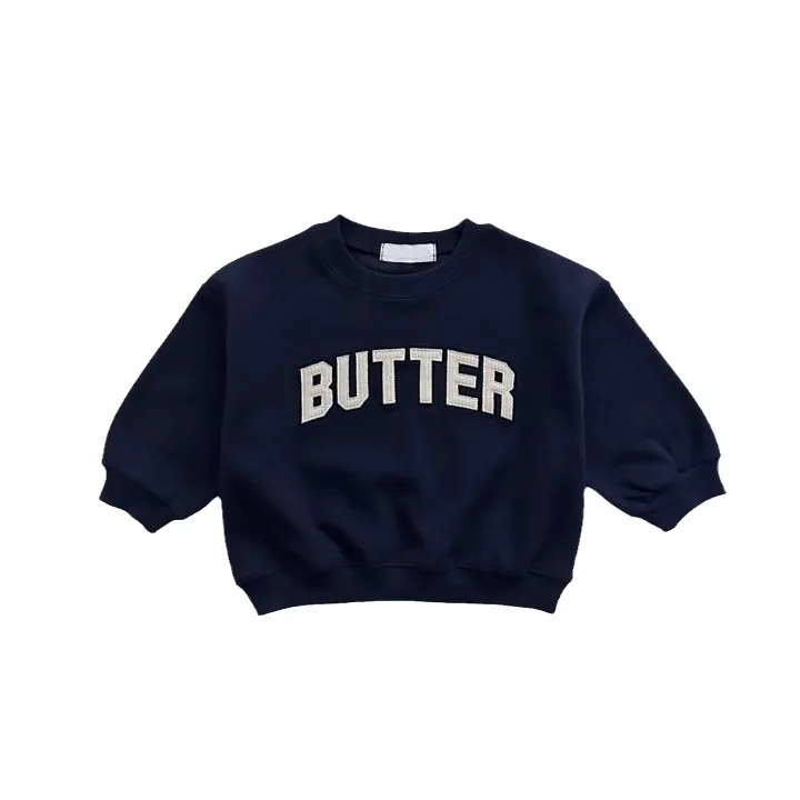 Children Letter Print Sweatshirt 2024 Spring New Baby Boy Girl Long Sleeve Tops Infant Toddler Casual Pullover Kids Clothes