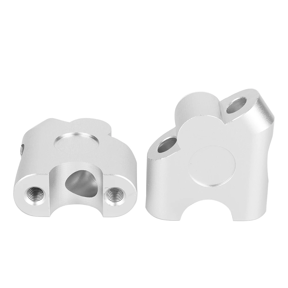 핸들 바 라이저 마운트 클램프 핸들 바 라이저 22mm 범용 오토바이 핸들 바 라이저 핸들 바 클램프 백 이동 마운트 어댑터