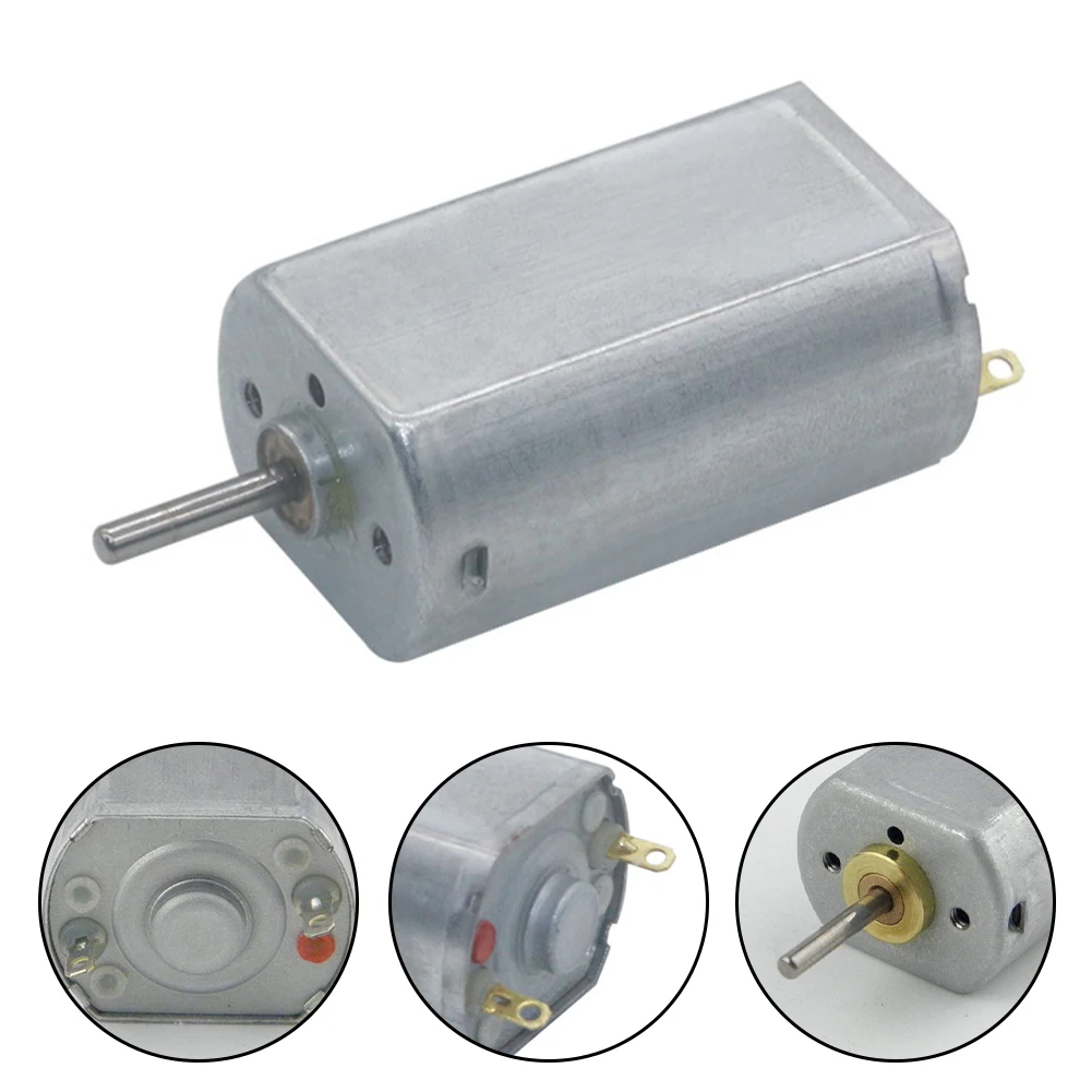 3PCS Carbon Brushed 180 DC Motor 3-6V High RPM Motor 5000RPM-30000RPM For Model Plane Ship Car Power Tools Accessories